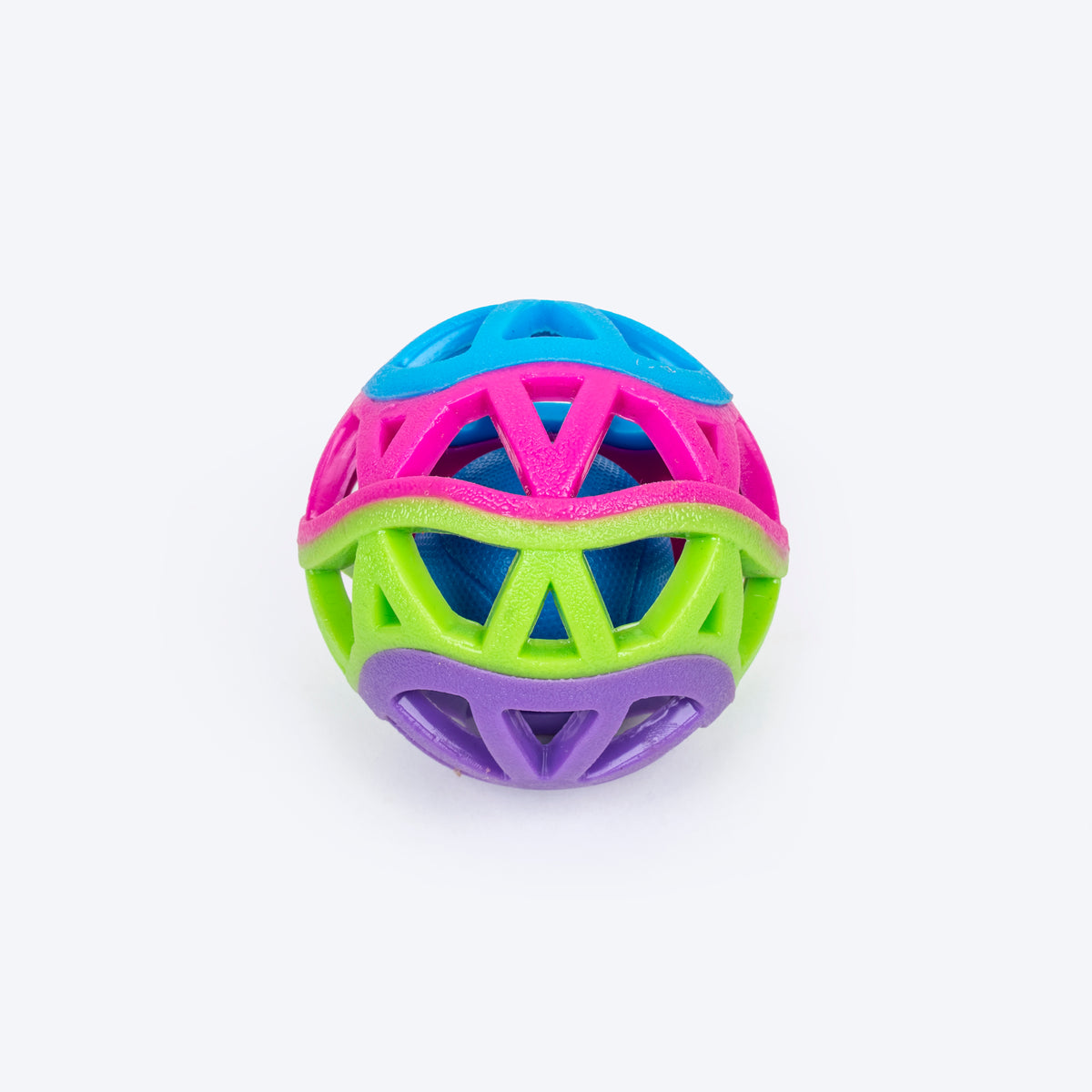 HUFT Rainbow Carnival Ball For Dog - Multicolor - Heads Up For Tails