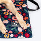 HUFT Floral Fusion Mat For Dog & Cat - Navy