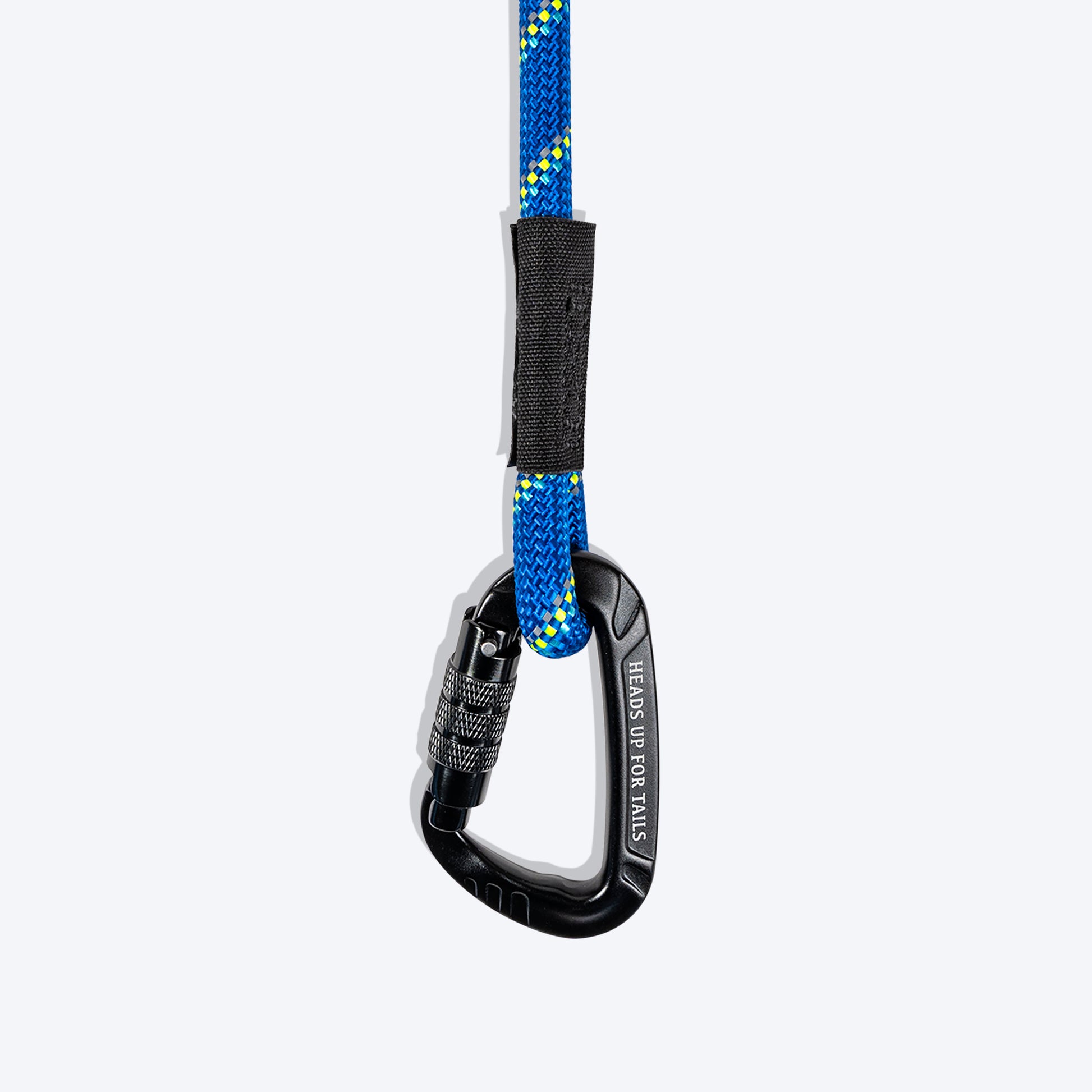HUFT Rope Dog Leash With Carabiner - Royal Blue - Heads Up For Tails
