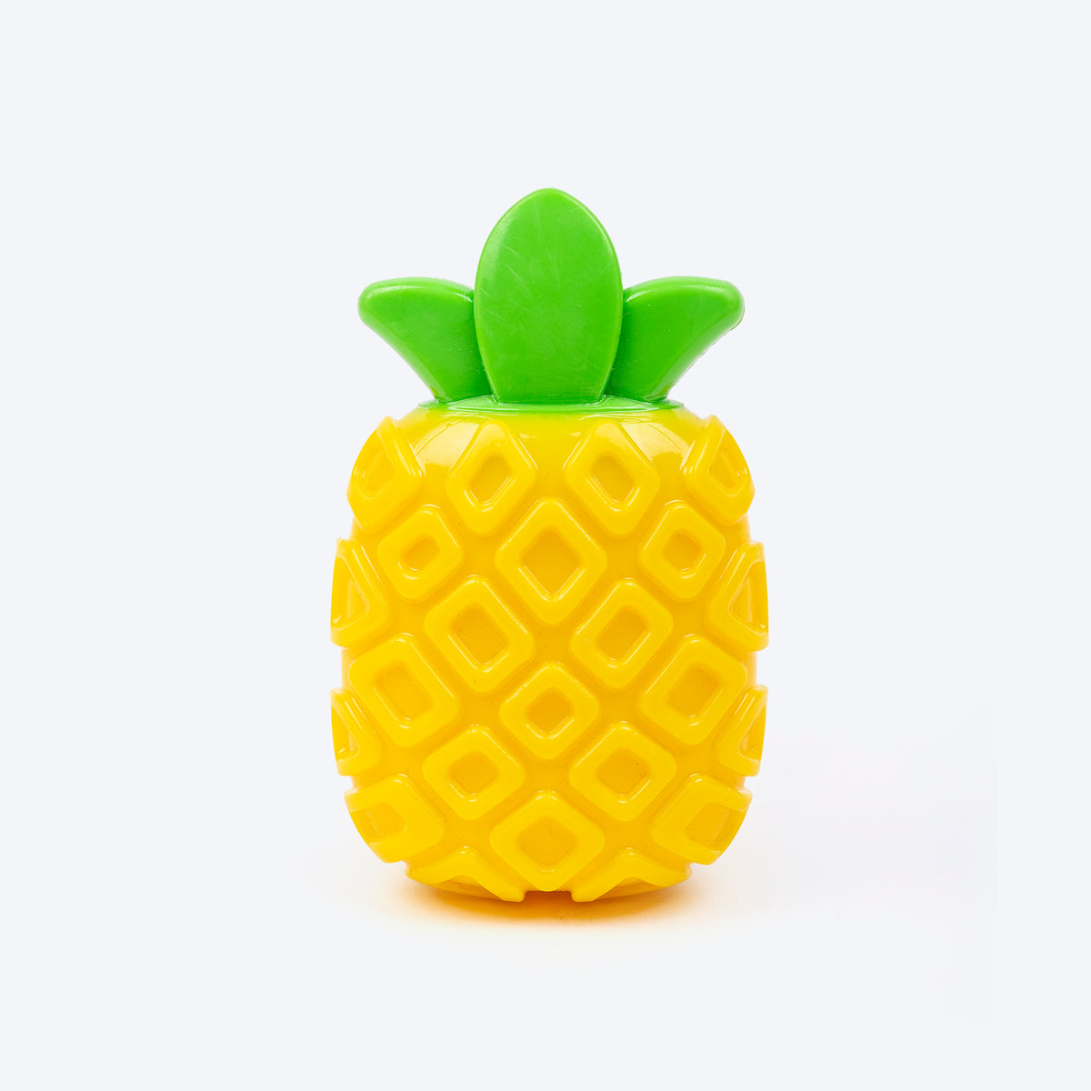 HUFT Pineapple Pop Chew Toy For Dog - Yellow - Heads Up For Tails