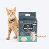 Meowsi by HUFT Tofu Cat Litter, Unscented, 6 Ltr, eco-friendly, fast clumping, 99% dust-free, antibacterial.