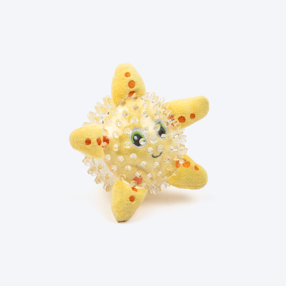 HUFT Super Star Chew Toy For Dog - Yellow - Heads Up For Tails