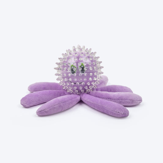 HUFT Sea Wiggler Chew Toy For Dog - Purple - Heads Up For Tails