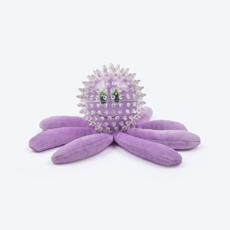 HUFT Sea Wiggler Chew Toy For Dog - Purple - Heads Up For Tails