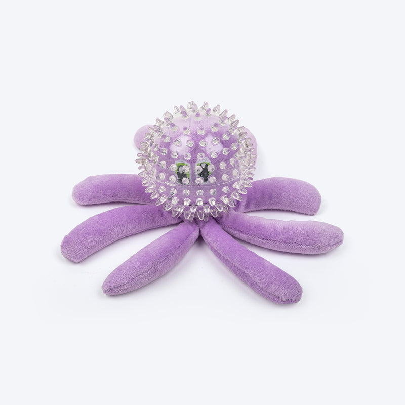 HUFT Sea Wiggler Chew Toy For Dog - Purple - Heads Up For Tails