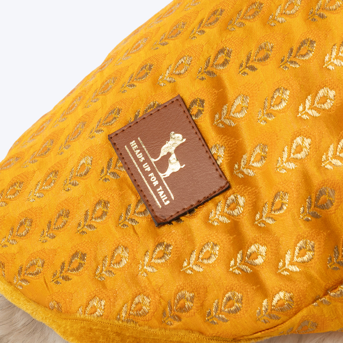 HUFT Regal Bloom Sherwani For Dog - Yellow