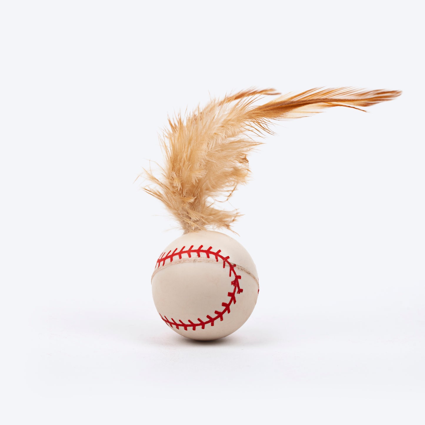 HUFT Sporty Trio Feather Balls For Cat - Multicolour - Set Of 3 - Heads Up For Tails