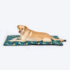 HUFT Luminous Leaves Mat Dog & Cat - Navy - Heads Up For Tails
