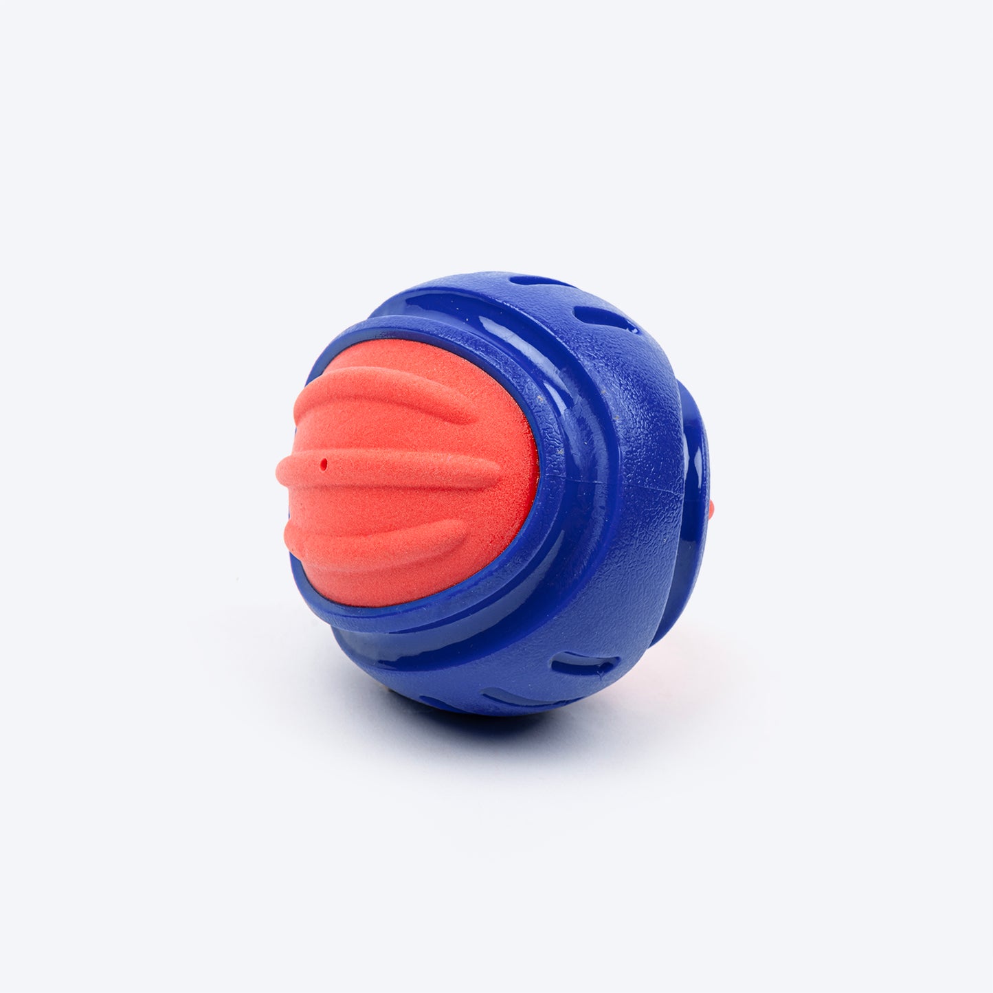 Dash Dog Tumble-Rumble Chew Ball For Dog - Dark Blue - Heads Up For Tails