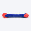 Dash Dog Groovy Grip Chew Toy For Dog - Blue & Red - Heads Up For Tails