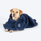 HUFT Furry Wrap Blanket For Dog & Cat - Navy_02