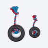 Dash Dog Tyre Ring Chew Toy For Dog - Multicolor - Heads Up For Tails