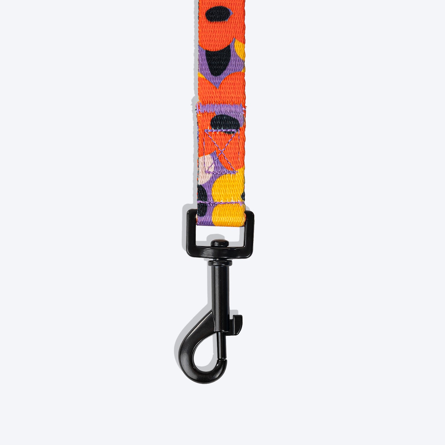 HUFT Misfit Meadow Printed Dog Leash - Purple_05