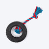 Dash Dog Tyre Ring Chew Toy For Dog - Multicolor - Heads Up For Tails