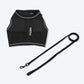 HUFT Essential Harness & Leash Set For Cat - Black