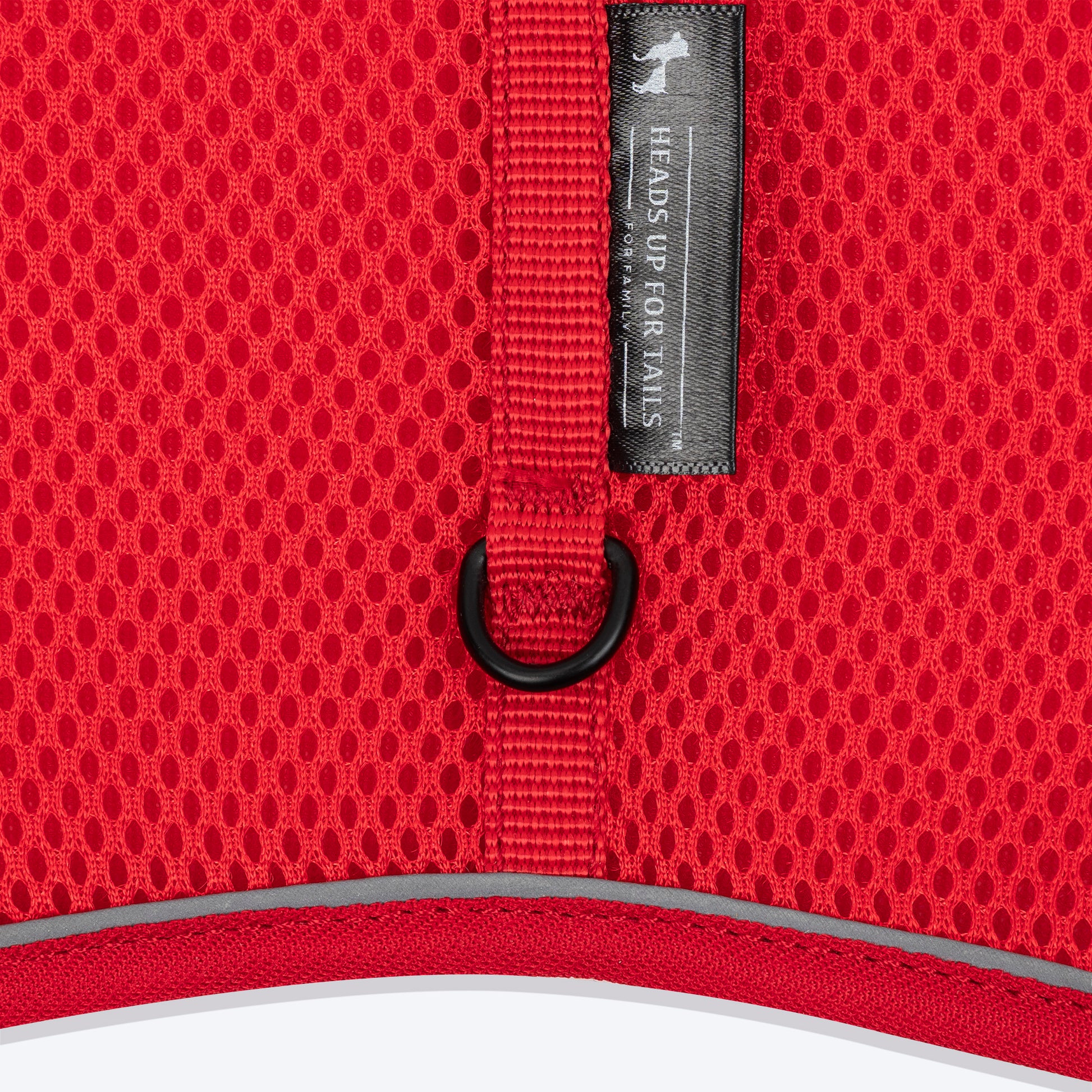 HUFT Essential Harness & Leash Set For Cat - Red - Heads Up For Tails