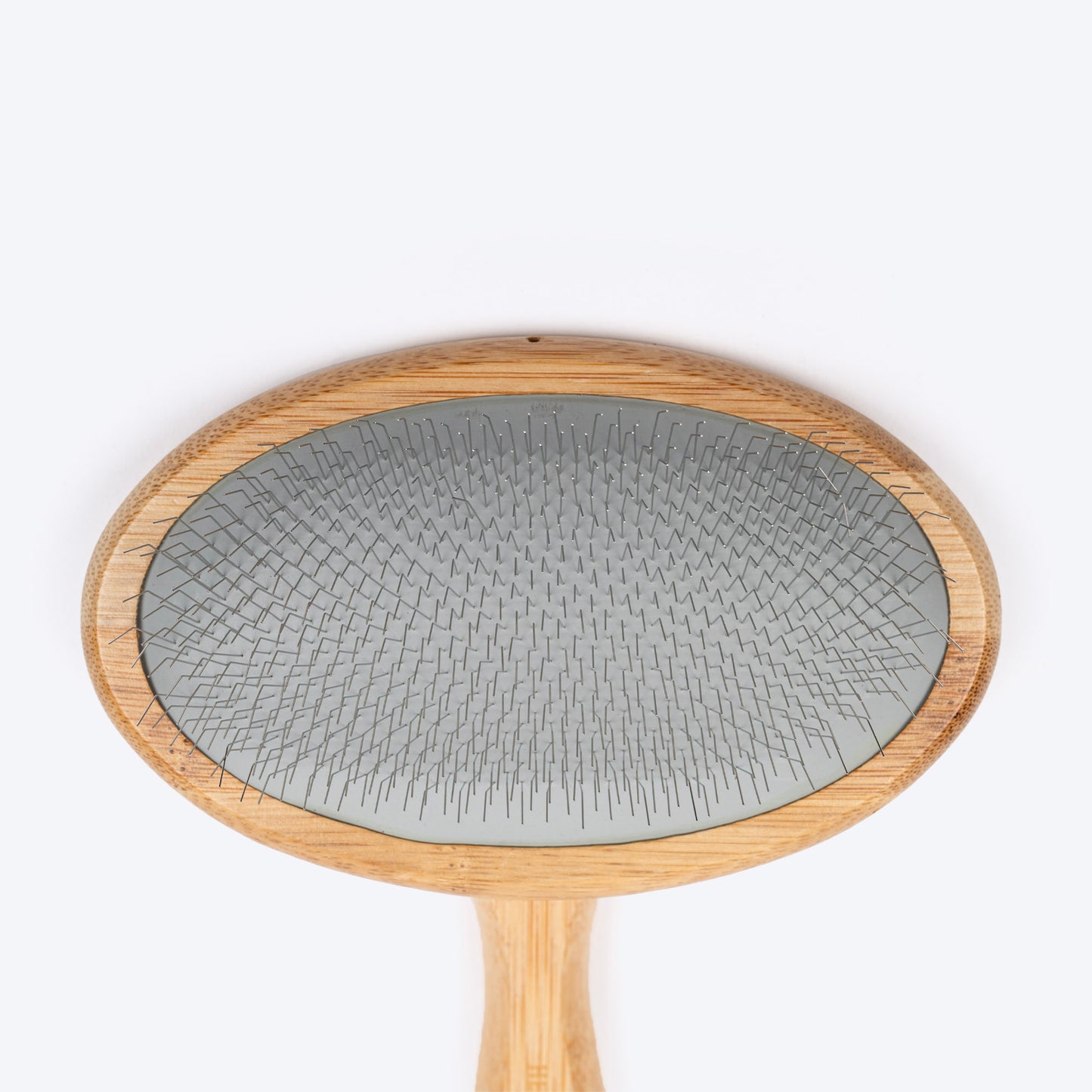 HUFT Bamboo Slicker Brush For Dog & Cat - L - Heads Up For Tails