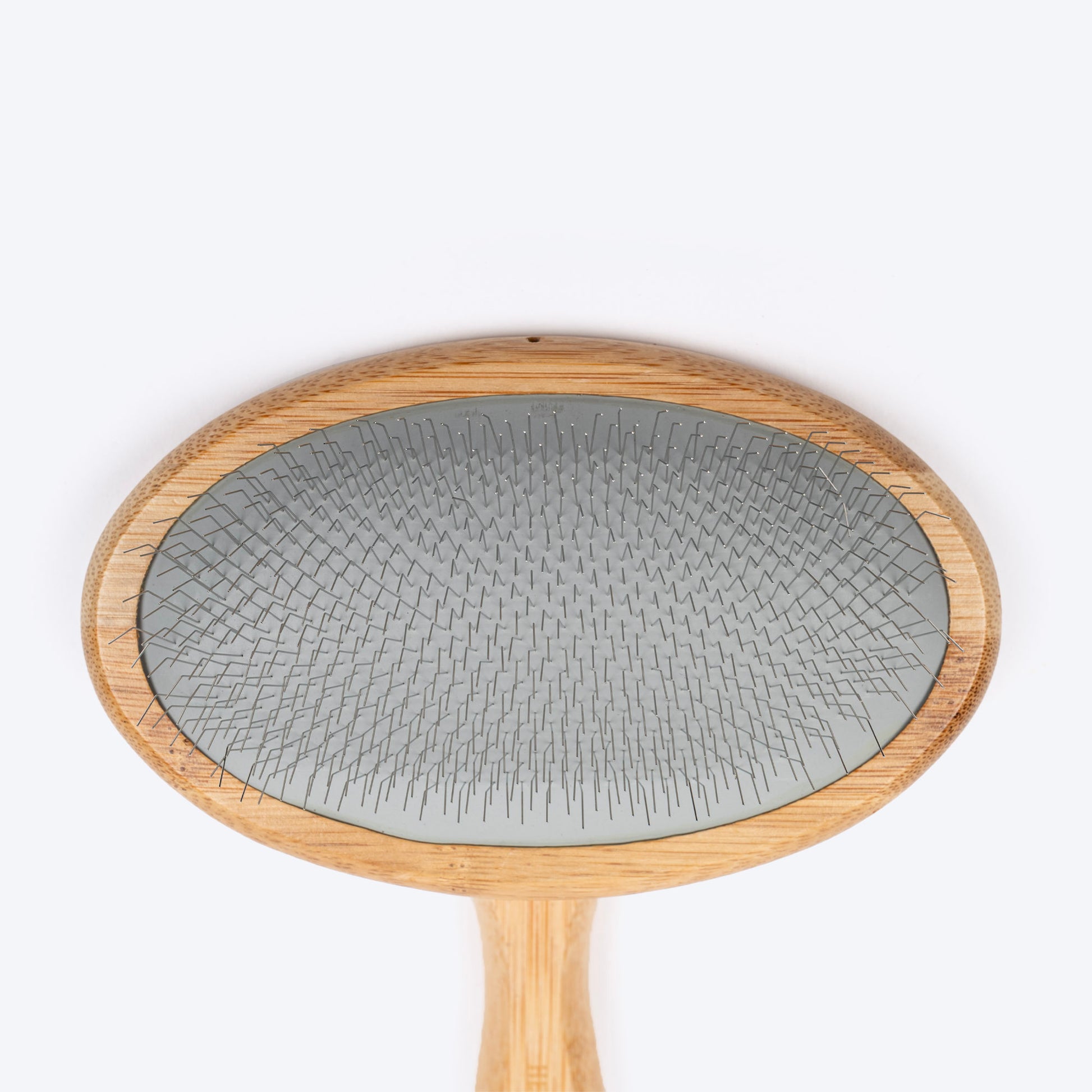 HUFT Bamboo Slicker Brush For Dog & Cat - L - Heads Up For Tails