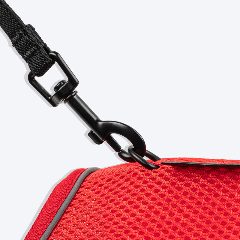 HUFT Essential Harness & Leash Set For Cat - Red - Heads Up For Tails