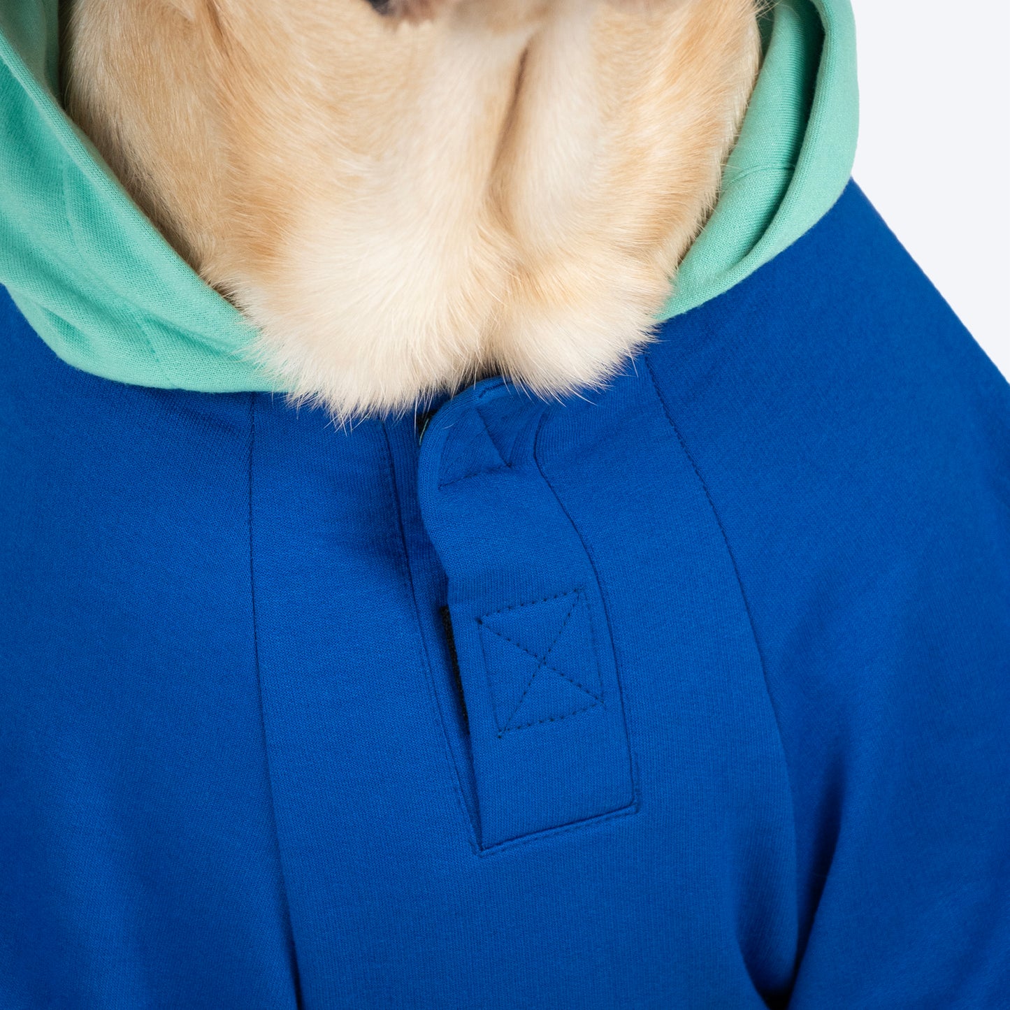 HUFT Spoilt Sweet Colour Block Hoodie Pet Sweatshirt - Navy Blue