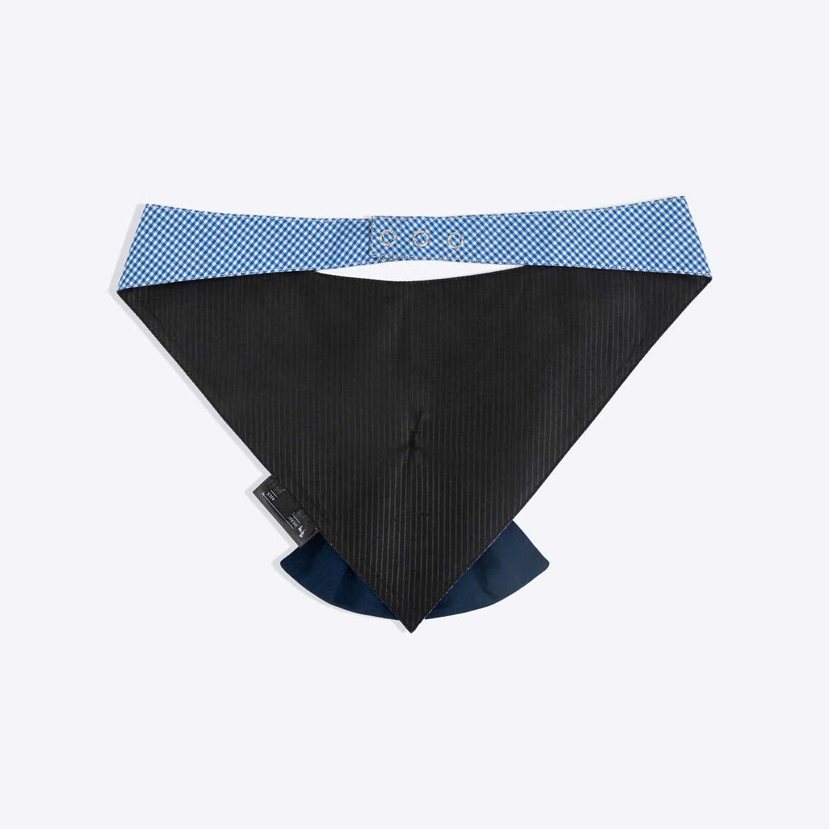 HUFT Personalised Blueberry Bow Bandana For Dog - Blue - Heads Up For Tails