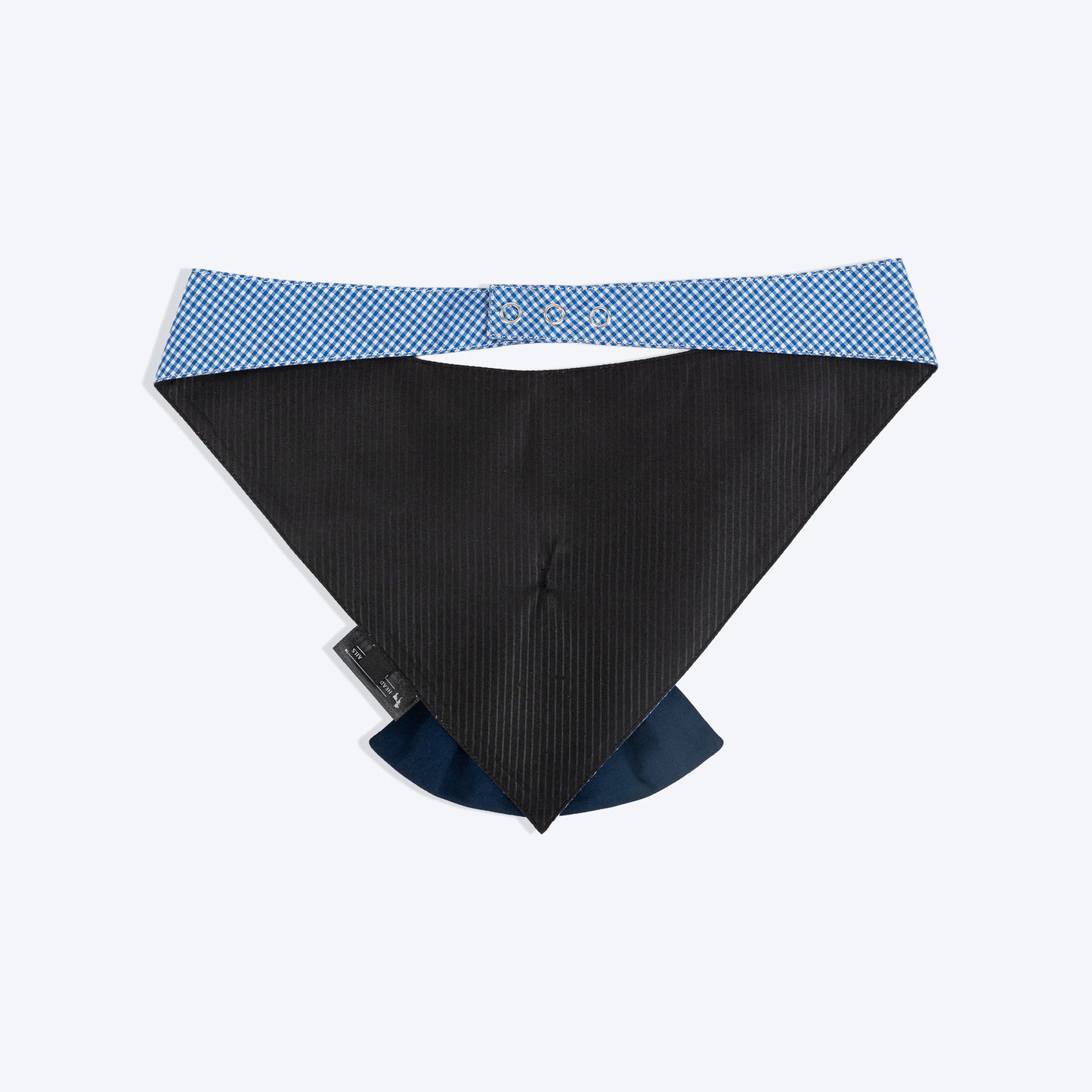 HUFT Personalised Blueberry Bow Bandana For Dog - Blue - Heads Up For Tails