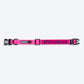 HUFT Personalised Basics (Mobile No.) Dog Collar - Pink