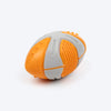 Dash Dog Sporty Chew Baseball For Dog - Orange & Grey - Heads Up For Tails