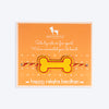 HUFT Furever Love Rakhi For Dog & Cat - Yellow - Heads Up For Tails