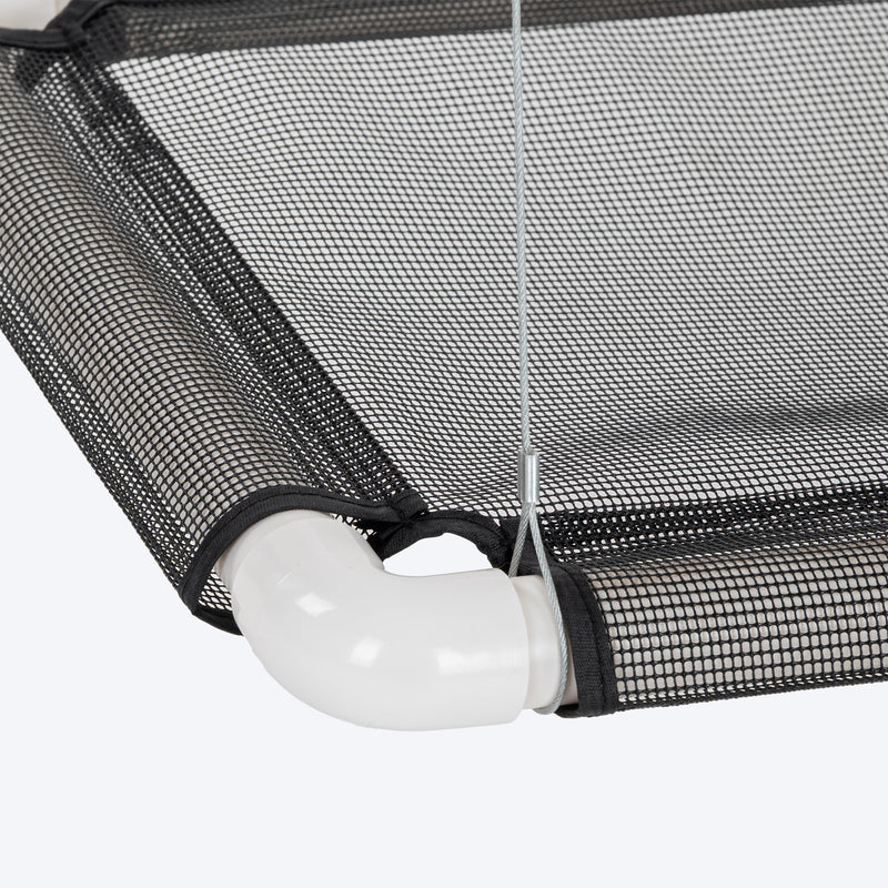 HUFT Purrch Spot Hammock For Cat - Black - Heads Up For Tails