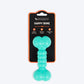 HUFT Happy Bone Chew Toy For Dog - Teal - Heads Up For Tails