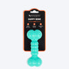 HUFT Happy Bone Chew Toy For Dog - Teal - Heads Up For Tails