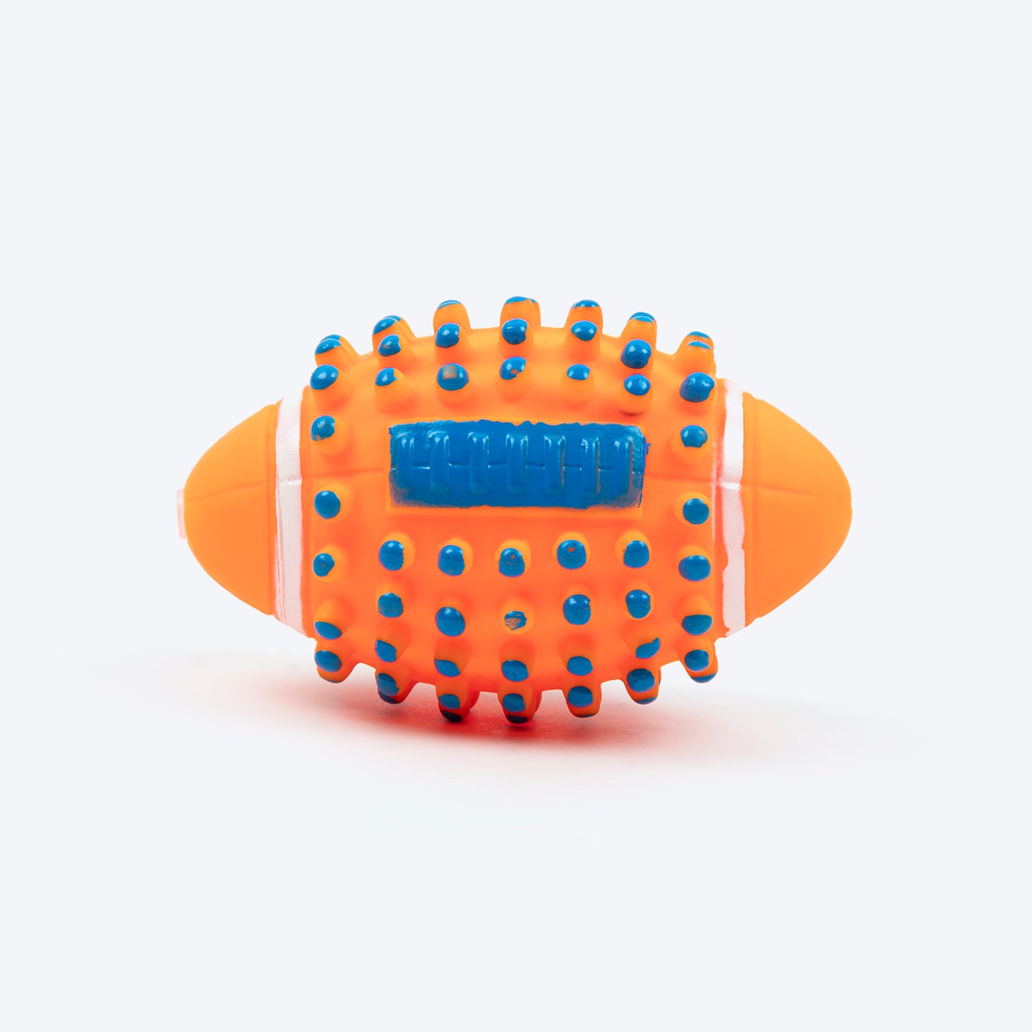 TLC Squeakster Ball Chew Toy For Dog - Orange - Heads Up For Tails
