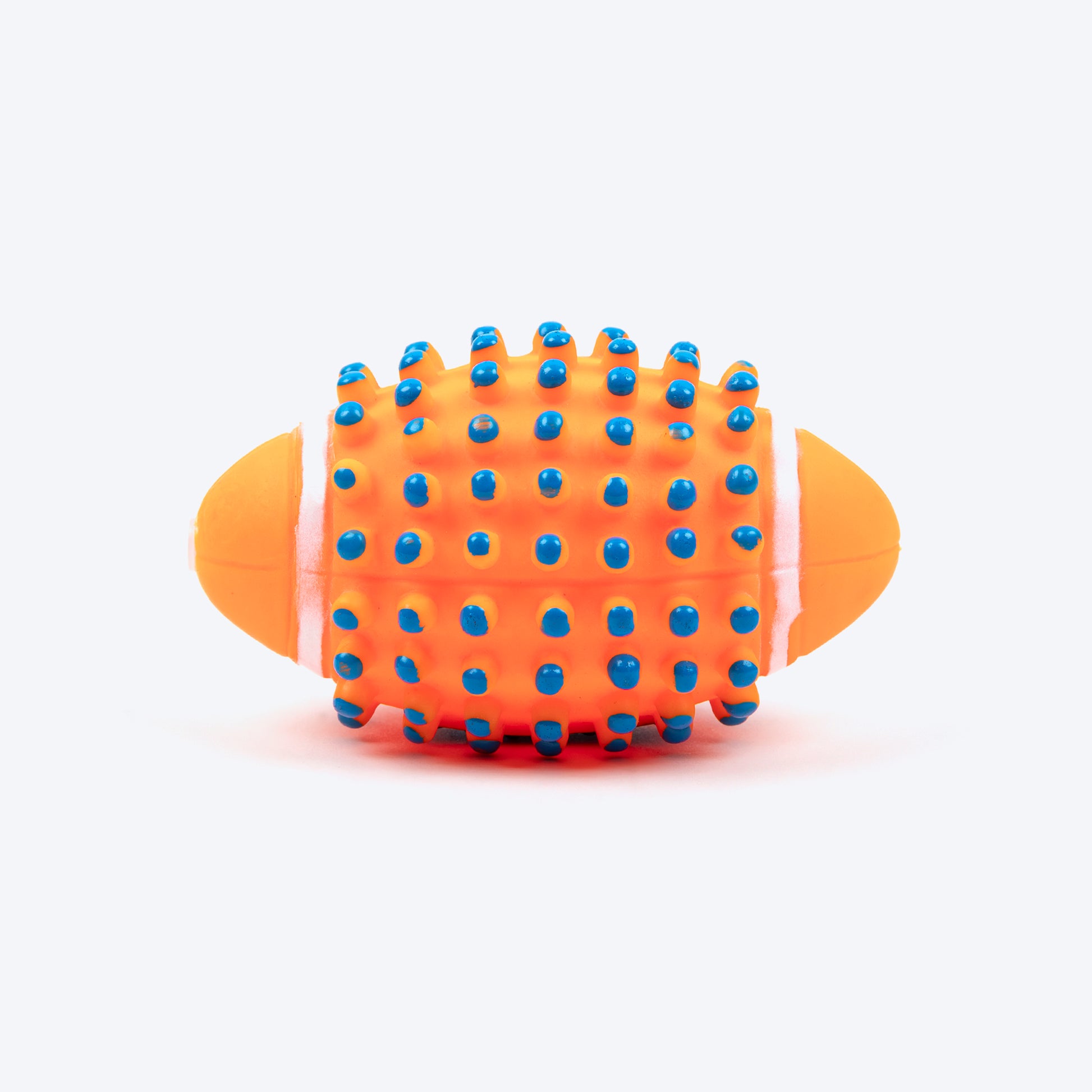 TLC Squeakster Ball Chew Toy For Dog - Orange - Heads Up For Tails