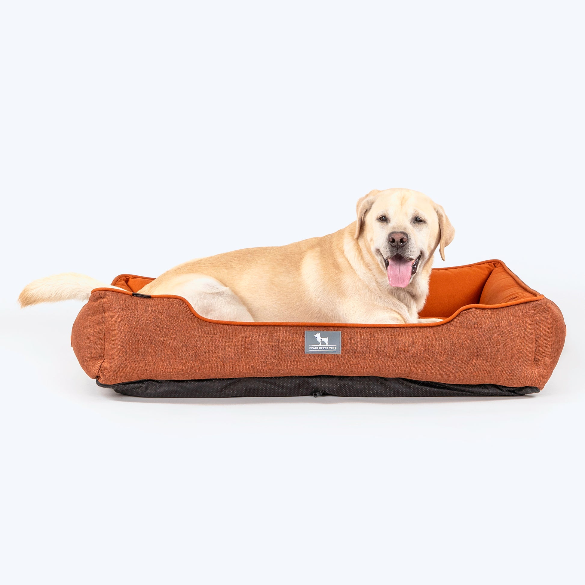 HUFT Rustic Retreat Dog Bed - Brown - Heads Up For Tails