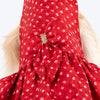HUFT Bandhani Pop Dress For Cat - Red