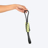 HUFT Infinity Pull Rope Toy For Dog - Black & Neon - Heads Up For Tails