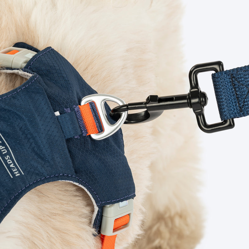 HUFT Walkmate Harness For Dog - Navy - Heads Up For Tails
