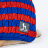 HUFT Snug Stripes Sweater For Dog - Blue & Red - Heads Up For Tails