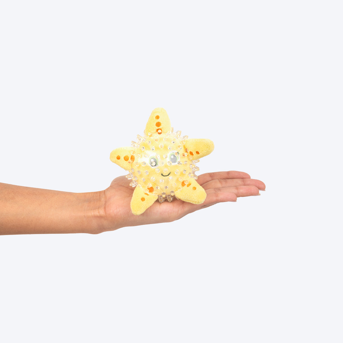 HUFT Super Star Chew Toy For Dog - Yellow - Heads Up For Tails