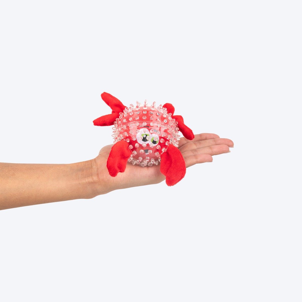 HUFT Lobster Loopster Chew Toy For Dog - Red - Heads Up For Tails