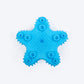 Dash Dog Glowy Starfish Squeaky Chew Toy For Dog - Blue