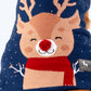 HUFT Radiant Rudolph Sweater For Dogs - Blue - Heads Up For Tails