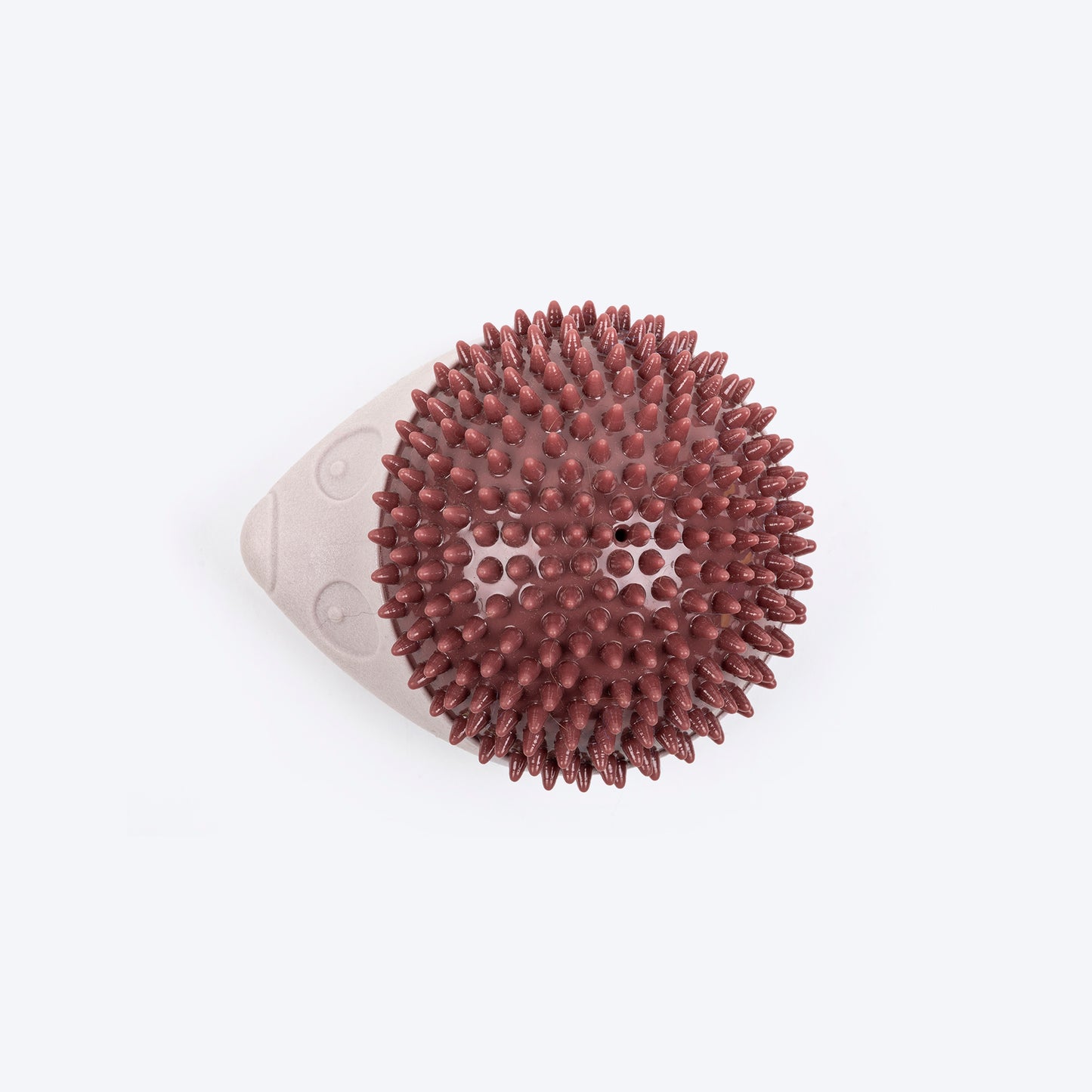 Dash Dog Hedgehog Squeaky Chew Toy For Dog - Brown