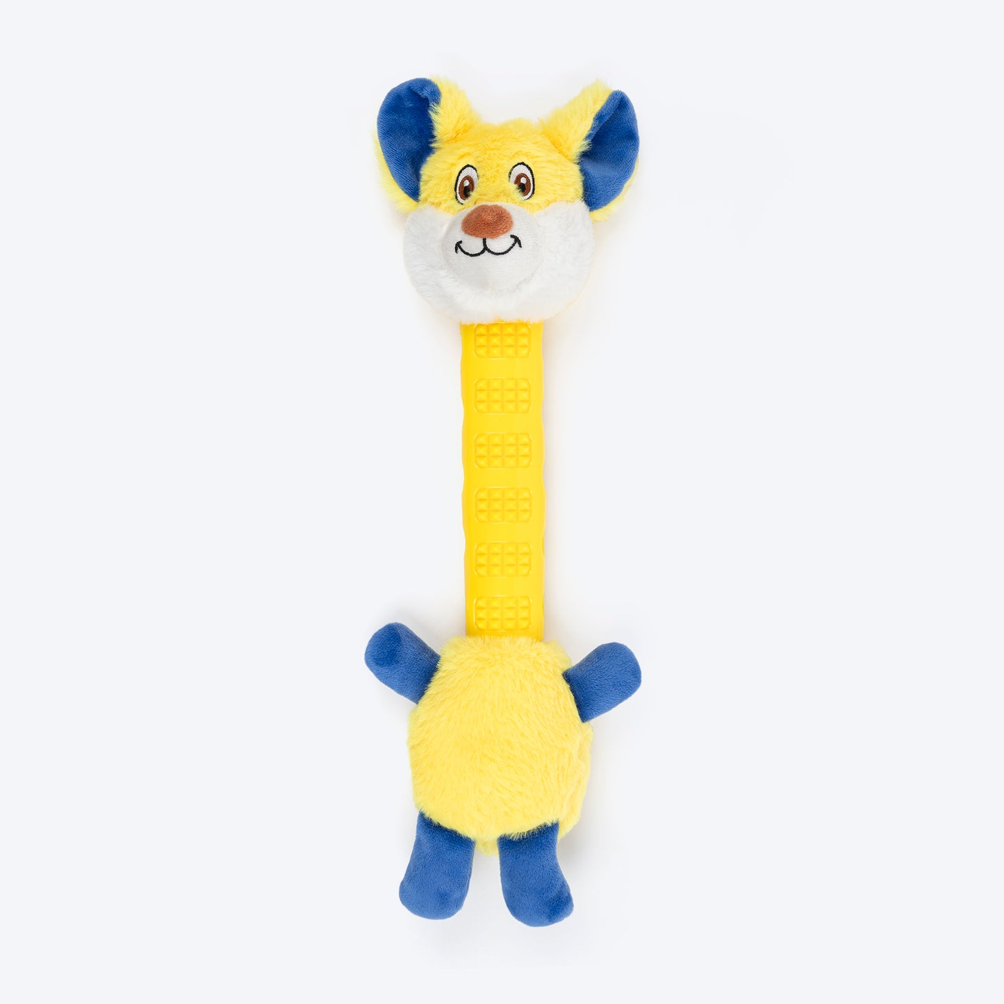 HUFT Lolo LongNeck Chew Toy For Dog - Yellow