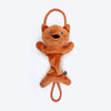 HUFT Bungee Fox Squeaky Plush Toy For Dog - Rust