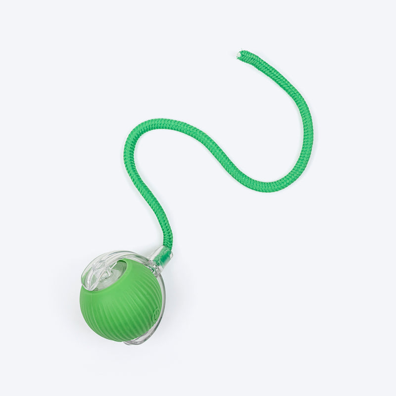 TLC Paw Sprint Interactive Ball With String For Cat - Assorted - Heads Up For Tails