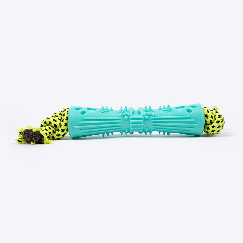 HUFT Spiral Twist Chew Toy For Dog - Blue - Heads Up For Tails
