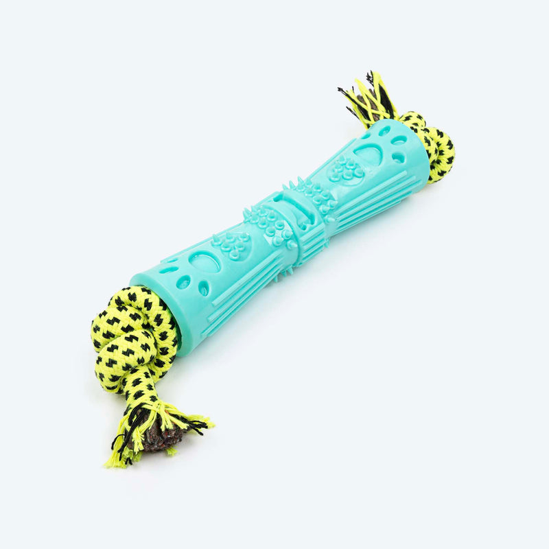HUFT Spiral Twist Chew Toy For Dog - Blue - Heads Up For Tails