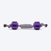 Dash Dog Mini Barbell Rope Toy For Dog - Purple - Heads Up For Tails